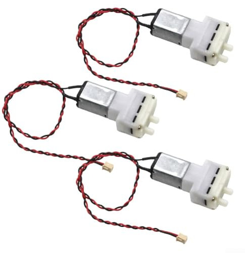 3pcs Mini Diaphragm Pump, DC 3V-6V 5V Water Pumps 030 Motor Diaphragm Pump Mini Water Pump Negative