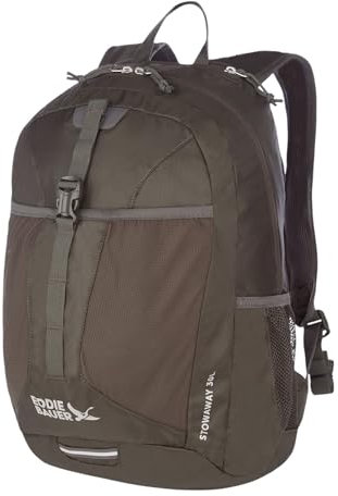 Eddie Bauer Uni-Erwachsene Verstaubarer Rucksack – aus Ripstop-Polyester Wanderrucksäcke, Dunkler Wald, 30L