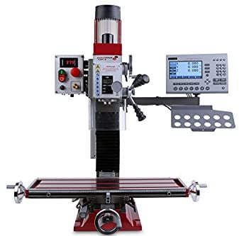 PAULIMOT Bohr-/Fräsmaschine F207-V mit Kugelumlaufspindeln und Messsystem