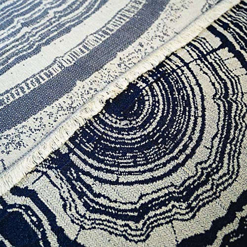 Kayori Nobu Hamam-Handtuch Größe 100x180cm Farbe Navy Bamboe Hammamtuch Strandlaken