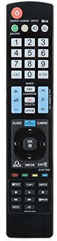 Multi-function Remote Control For LG AKB72914048 TV, High Sensitivity, with Big Button, Low Power Consumption, Replacement Remote