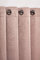 Emma Barclay Ambiance Thermal Blackout Eyelet Curtains – 3D Embossed Curtains With Reflective Reverse Weave in Blush Pink - Width 66 x Drop 54 (168 x 137cm)
