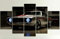 yuanjun Puzzle 5 TLG Kunstdruck Modern Wandbilder Design Tapete Eingerahmt Bilder Drucke Leinwand Wandkunst Wohnkultur Gem?Lde Poster Mehrteilig XXL Mero Muskel