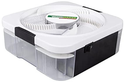 Windhager Elektrische Fliegenfalle FLY CATCHER +, Fliegenfänger mit USB-Anschluss, Insektenvernichter, Mückenvernichter, automatische Fliegenfalle, 03239
