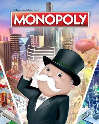 Esspapier für Kuchendekoration, Tischspiele (Monopoly)