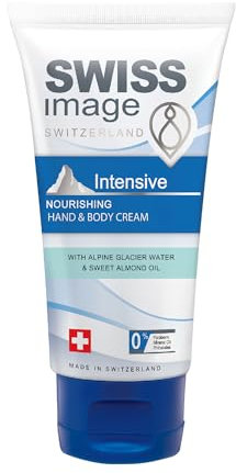 SWISS IMAGE Body Care - Intensiv pflegende Hand- und Körpercreme - 75 ml - Ohne Parabene - Ohne Mineralöl - Ohne Phathalate