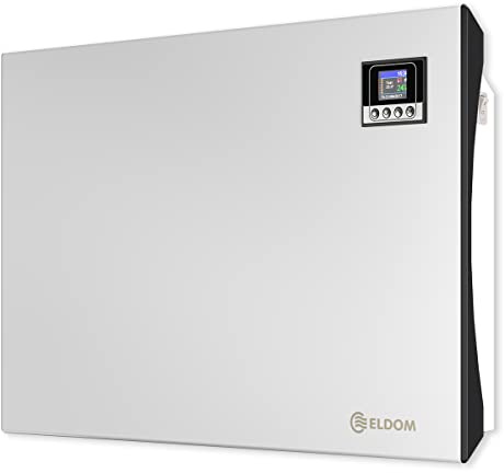 Wandkonvektor, Elektroheizung Eldom WiFi 1500W | SmartHome, Intuitive digitale Steuerung auch über App