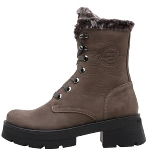 Panama Jack Damen Clare Combat Boot, Gris B2, 38 EU
