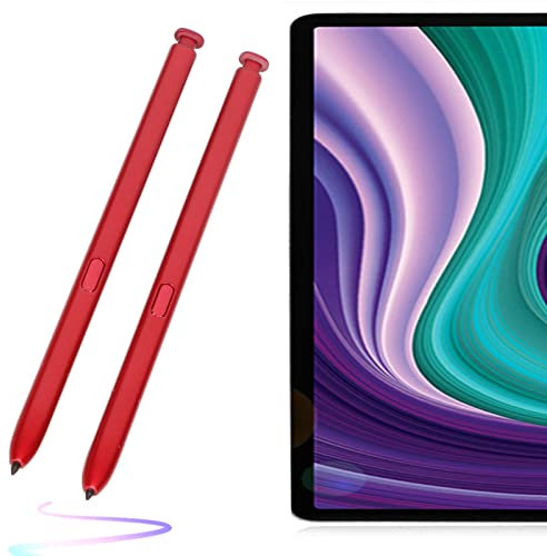 2 Stück Telefon Stylus Touchscreens S Pen Ersatz für Galaxy Note 10 und 10 Plus, Eingabestift mit 5 Austauschbaren Spitzen und Auswurfstift, Hochpräziser Zeichenstift ohne