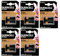 5X Duracell 245 2CR5 Lithium (5 Blister Pack of 1 Battery) 5 Batteries