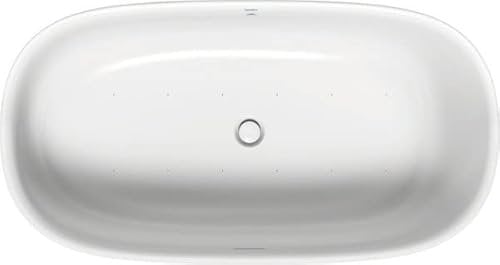 Duravit Zencha Whirlwanne freistehend, 1600x850 mm, Weiß Matt, 760462000AS0000