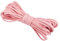 PATIKIL 5.5 Yards x 3mm Faux Suede Leather Cord, Leather Lace String for Bracelet Necklace Beading Making DIY Crafts, Light Pink