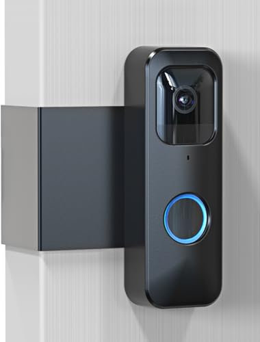 No Drill Blink Doorbell Mount, Anti-Theft Mounting Bracket Only Compatible with Blink Doorbell, Easy to Install