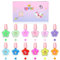 LOPHE Nail Polish Set for Kids, 12Pcs Rainbow Colors Kids Nail Varnish Set, Non-Toxic Peel-Off Children Nail Polish Kit, Quick Dry Water-Based Nail Paint, Gifts for Girls Christmas Birthday