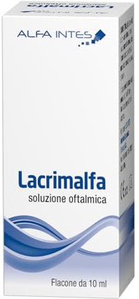 Lacrimalfa - Collirio Idratante, Rinfrescante per occhi secchi - Flacone da 10 ml