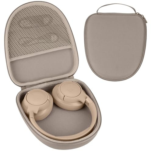 RIYADAone Dura Funda Protectora Compatible con JBL Tune 770NC/520BT/720BT/510BT/710BT/660NC/760NC/750BTNC/570BT JBL Live 460NC/650BTNC Auriculares (Marrón)