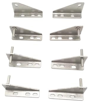 Charnière De Réfrigérateur Épaissie En Acier Inoxydable Hôtel Restaurant S01 Cuisine Commerciale Grande Charnière De Congélateur À Quatre Ou Six Portes(A01 LEFT)