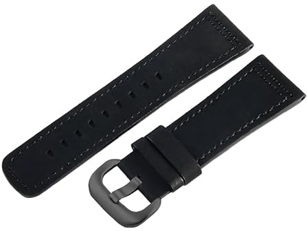 ROUHO 28mm Vintage Nubukleder Uhrenarmband Schweißfest Ersatz Uhrenarmband für SevenFriday P2/PS1/M2/Q2