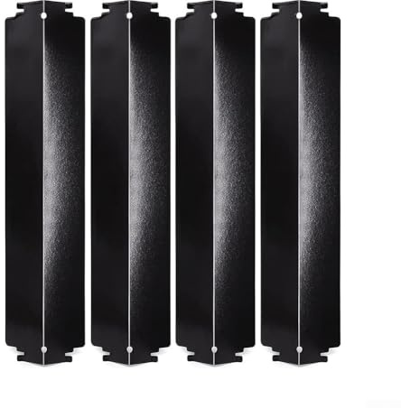 Lot de 4 plaques chauffantes en acier pour barbecue Charbroil - Répartition homogène de la chaleur - Pièces de rechange fiables et résistantes aux hautes températures
