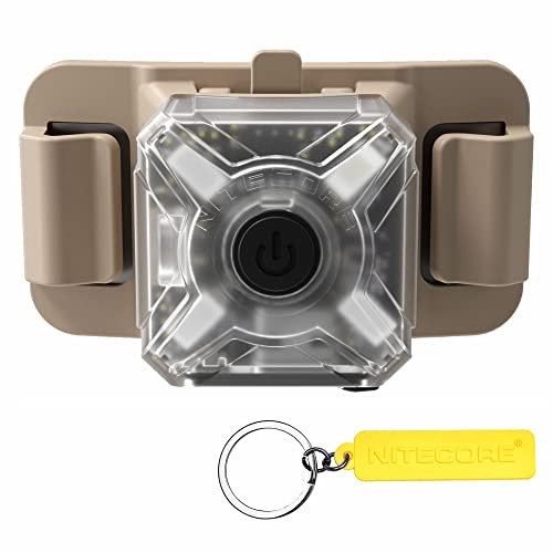 NITECORE NU06 MI (NU06MI) - 4 fuentes de luz IR infrarroja táctica señal de identificación de señal de seguridad USB-C faro
