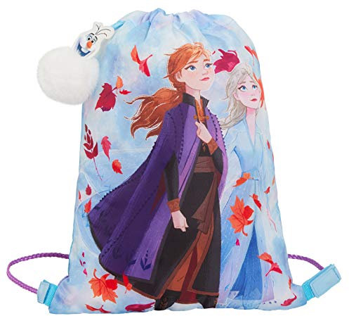 Disney Frozen 2 Turnbeutel mit Kordelzug für Mädchen, Frozen, Frozen, Beutel mit Kordelzug