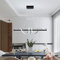 Oninio Moderne Pendelleuchte Dimmbarer LED Pendelleuchten mit Fernbedienung Esstisch Pendelleuchte Höhenverstellbare Pendelleuchte für Esstisch, Wohnzimmer, Schlafzimmer (91cm)