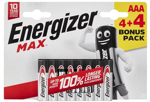 ENERGIZER Batterie Ministilo AAA Ultra+ 4 Stück + 4 Stück energizer