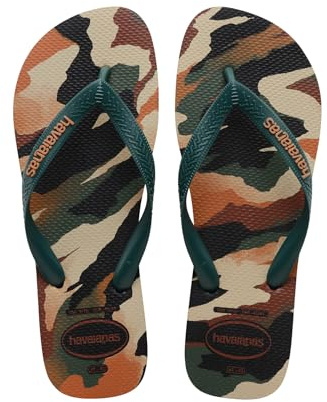 Havaianas Top Camu Herren FlipFlop Black/Pantanal Green 39 EU