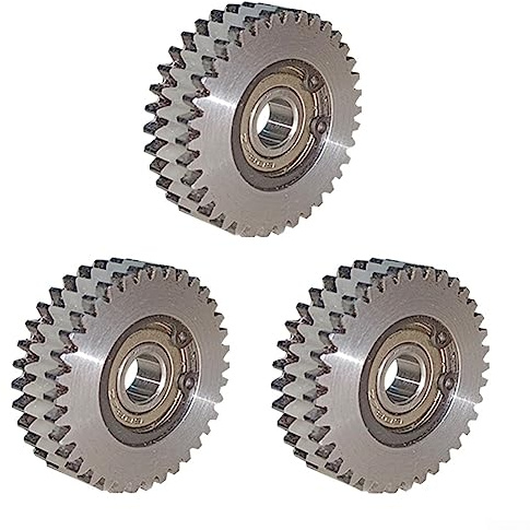RANRAO 3 Stück 36 Zähne Ebike Radnabenmotor Getriebe mit Lager kompatibel mit für Bafang Motor 38 x 8 x 12 mm