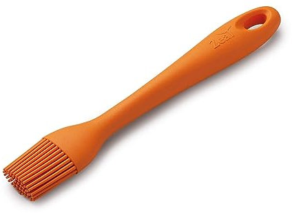Zeal Silicone Non-Stick Pastry Basting Brush (8”/20cm) - Neon Orange