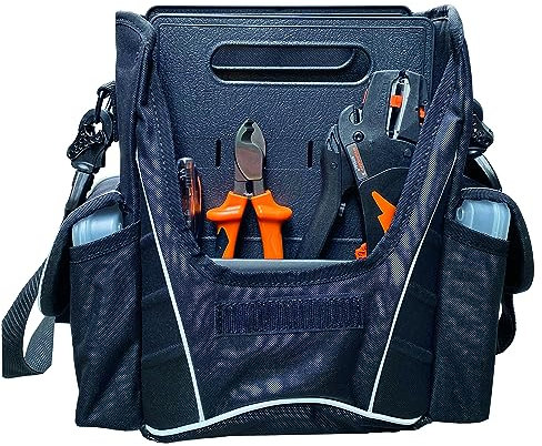 Weidmüller Azubitasche 9-Teilig (Werkzeugtasche, befüllt mit vielen verschieden Werkzeugen für den Täglichen Gebrauch, hochwertige Tasche) 490018