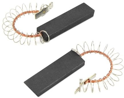 DEKAROX 2 escobillas de carbón para motor de 12,5 x 5 x 42 mm 4,8 mm AMP para Bosch Siemens 605694 00605694 para lavadora como iQ100 iQ300 iQ500 iQ700 VarioPerfect Logixx Classixx Avantixx Maxx