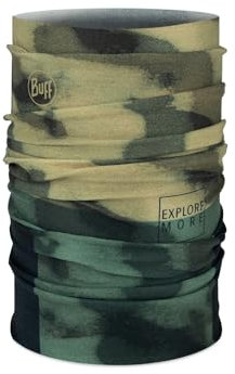 Buff Coolnet Uv® Multifunktionstuch Mesvi Forest Green Unisex Kinder