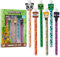 MINECRAFT Penna Cancellabile Set, Penne Colorate con Gomme Pacco da 6, Materiale Scolastico