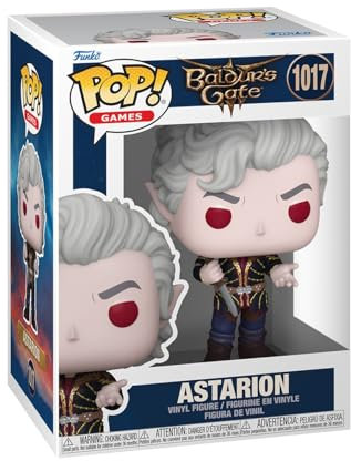 Funko Pop! Games: Baldur's Gate - Astarion - 1/6 Quote Für Seltene Chase-Variante - Baldur's Gate 3 - Vinyl-Sammelfigur - Geschenkidee - Offizielle Handelswaren - Spielzeug Für Kinder und Erwachsene