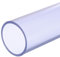 QUARKZMAN 55x63mm (ID*OD) Tubo de PVC Redondo, 35cm Tubo Rígido Redondo de Alto Impacto para Proteger Cables Eléctricos, Tubería de Agua, Decoración, Fundas de Cables, Azul Transparente