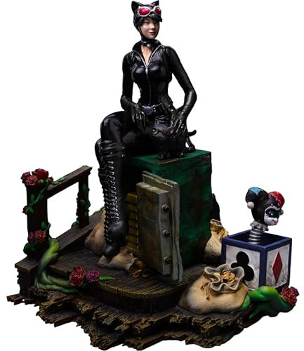 Iron Studios DC Comics Gotham City Sirens 1/10 Catwoman Deluxe Statue Art Scale 21 cm