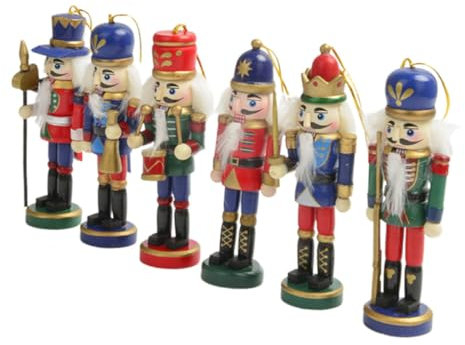 Anneome 6pezzi Decorazioni Natalizie Appesi Puppet Per e Casa Per Compleanni e