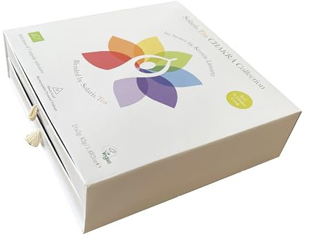 Solaris Tea CHAKRA Collection - Gift Set - 21 x pyramid teabags - BIO - 21x2g