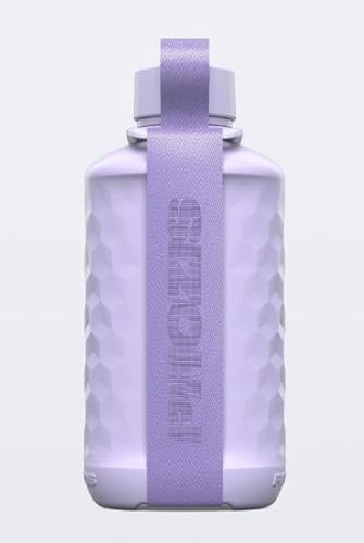 Generico Prozìs Bottiglia Hydra - 1 litro- borraccia professionale, lavabile in lavatrice, tappo anti perdite Infrangibile - vari colori a scelta (viola, 1 litro)