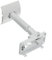 EpheyFIF Bose - Soporte de pared ajustable para altavoz de cubo, soporte de ABS giratorio e inclinable, estante de soporte para ahorro de espacio, negro/blanco, 15 x 15 x 5 cm, dirección de sonido