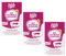 Fresh & More WC Power-Schaum Reiniger Flower Dream - 3er Pack (9x 100 g) - Selbstaktivierender Aktivschaum zur Entfernung von Kalk, Urinstein und Verschmutzungen ohne Schrubben - Blumig-frischer Duft