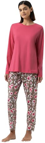 Mey Nachtwäsche Serie Eternal Roses Damen Schlafanzüge Chestnut XL(44)
