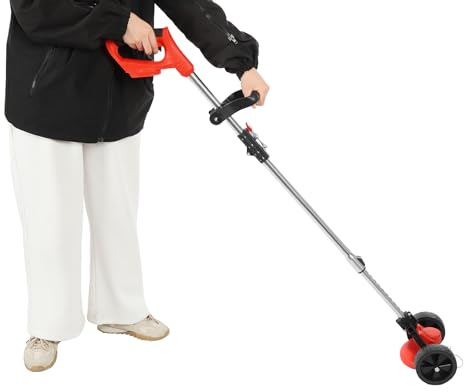 Akku Rasentrimmer 21V, 800W Kabellos Freischneider, 3-in-1 Unkraut Entferner Gerät mit Metall/Kunststoff Klinge & Sägeblatt für Gras Unkraut Äste Inkl. 2 Akkus Ladegerät Schutzausrüstung