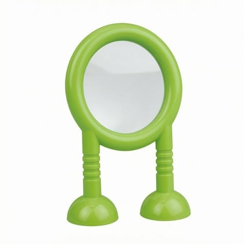 Amagogo Kinderoptiklinse Schullernspiel Optisches Beobachtungsgerät Pädagogischer Sehrahtum Rahmenmodell mit Glas für Frühkindliches Lernen Klassenübung, Convex Mirror