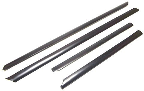 Inférieur inférieur garnitures de portes de protection en caoutchouc Lot de 4 pièces