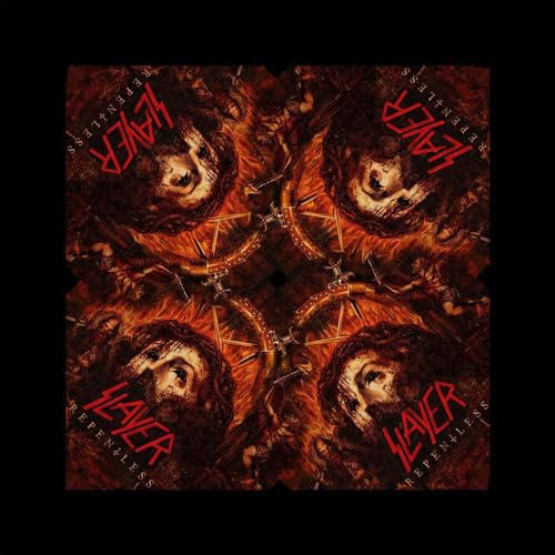 Slayer Repentless Black Bandana Rock Metal Band Music Kerchief Head