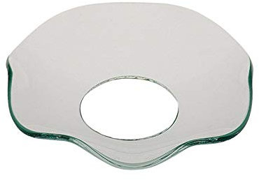 Tropfenfänger gewellt Ø 6.8 cm Glas