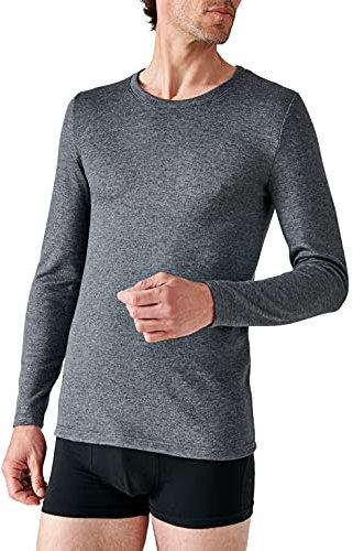 Damart - T-Shirt Thermolactyl Manches Longues, Double Face, Homme, Gris, Taille XXL