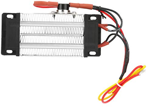 Fafeicy 110V 300W Luftheizung, Keramik Lufterhitzer, Aluminiumkunststoff Heizelement, mit automatische Konstanttemperaturfunktion, zum Klimaanlage, Luftbefeuchter(300W),